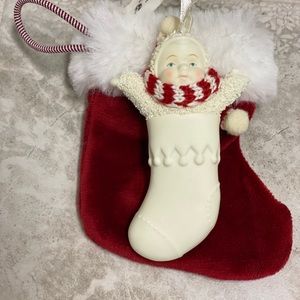 Macy’s snow baby ornament